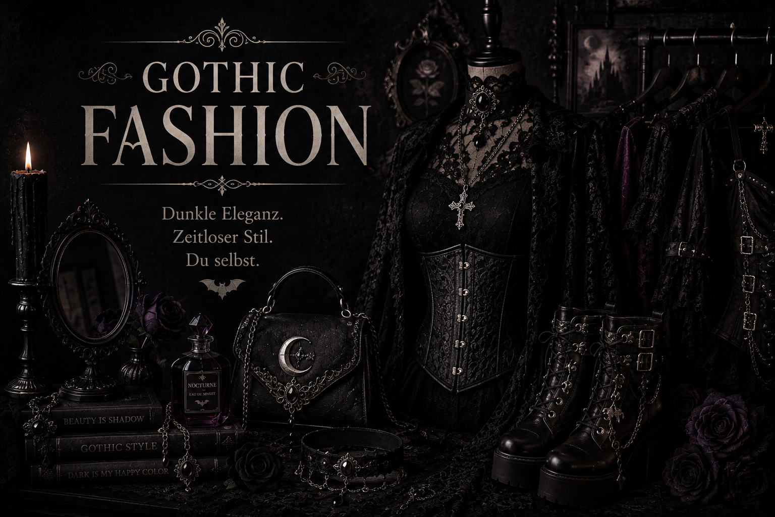 Gothic Fashion: Dunkle Eleganz